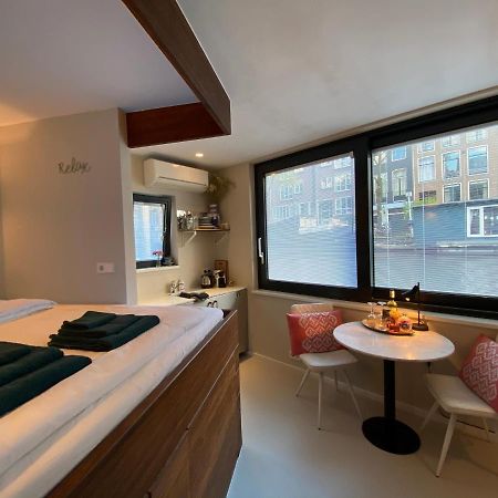 Houseboat Sophia Hotel Amsterdam Exterior foto