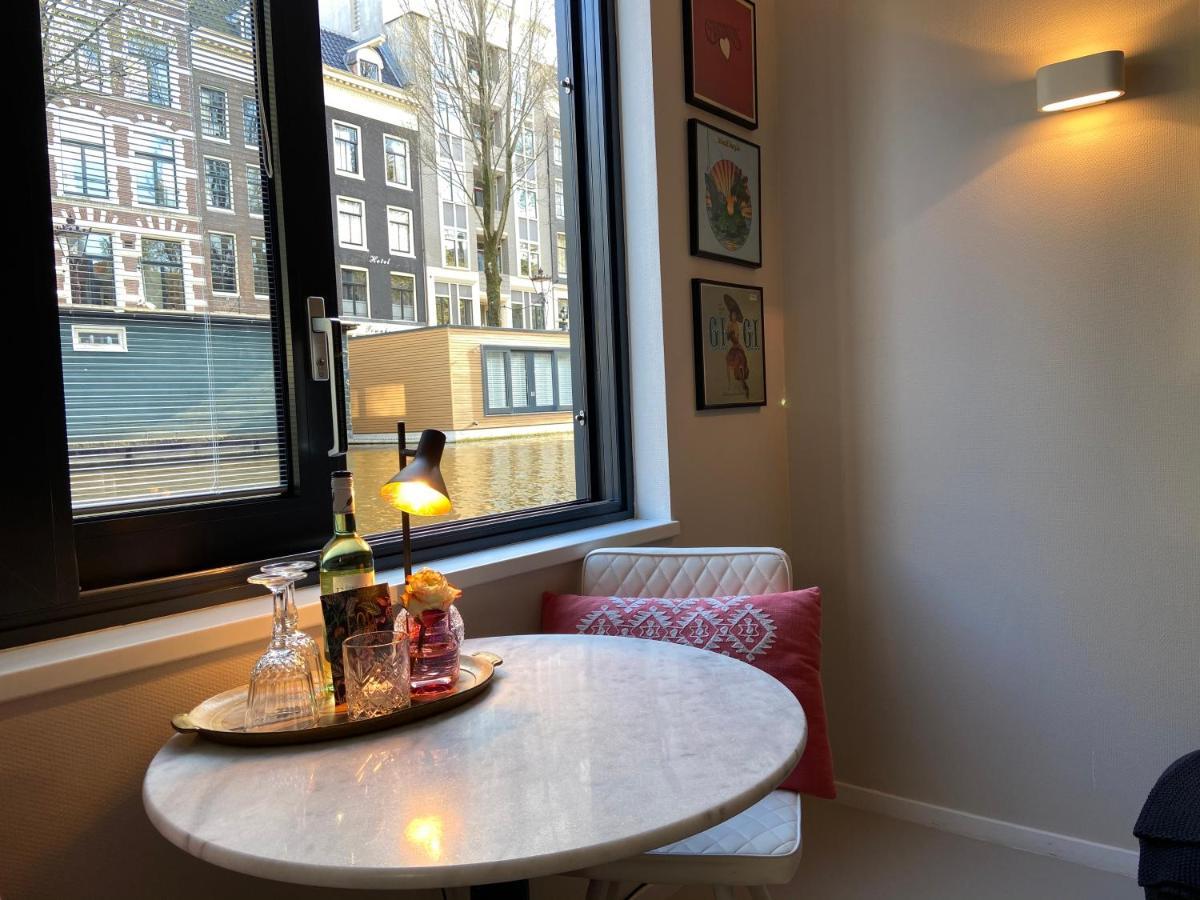 Houseboat Sophia Hotel Amsterdam Exterior foto