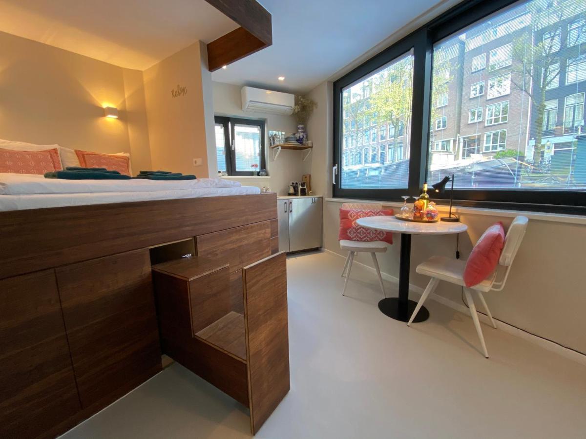 Houseboat Sophia Hotel Amsterdam Exterior foto