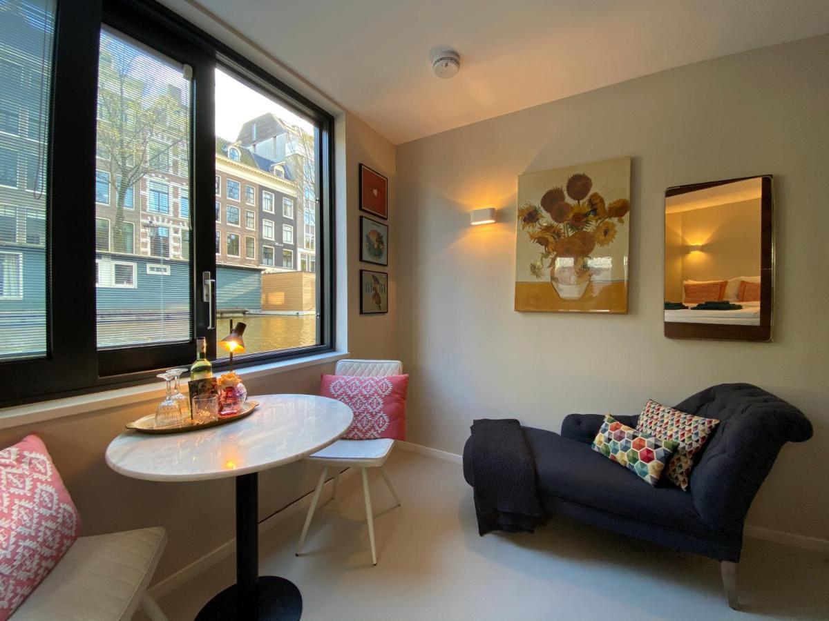 Houseboat Sophia Hotel Amsterdam Exterior foto