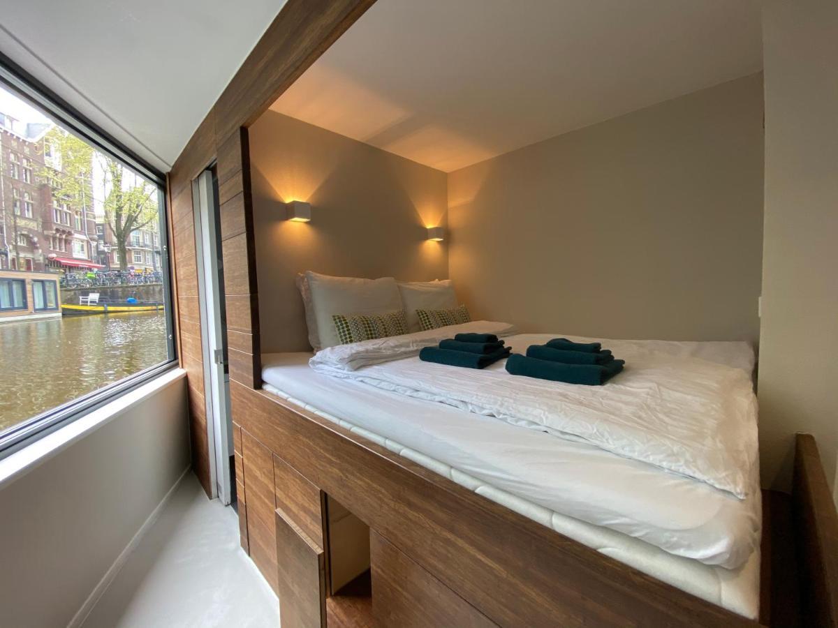 Houseboat Sophia Hotel Amsterdam Exterior foto