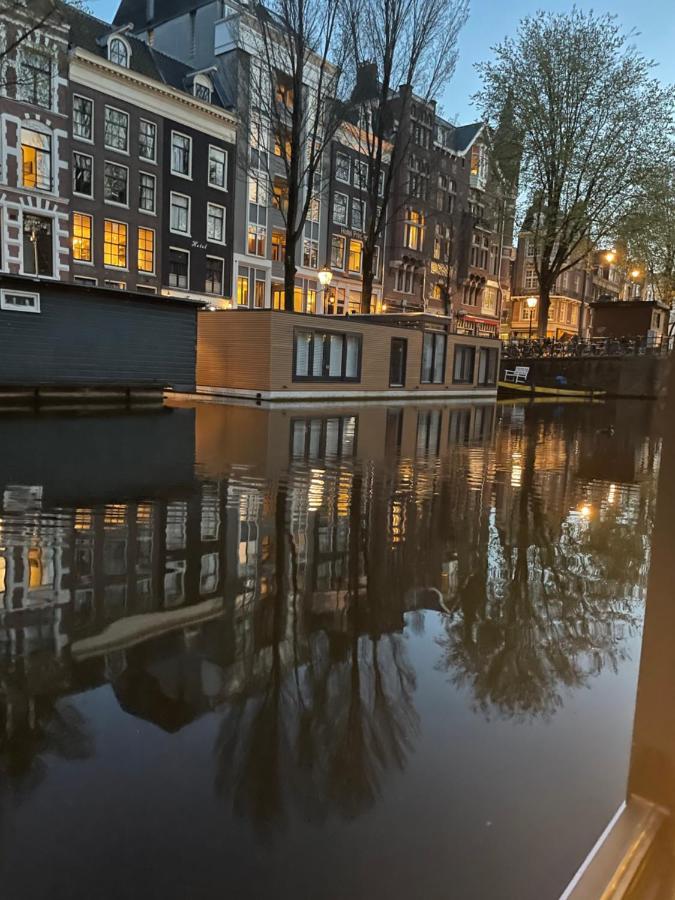 Houseboat Sophia Hotel Amsterdam Exterior foto